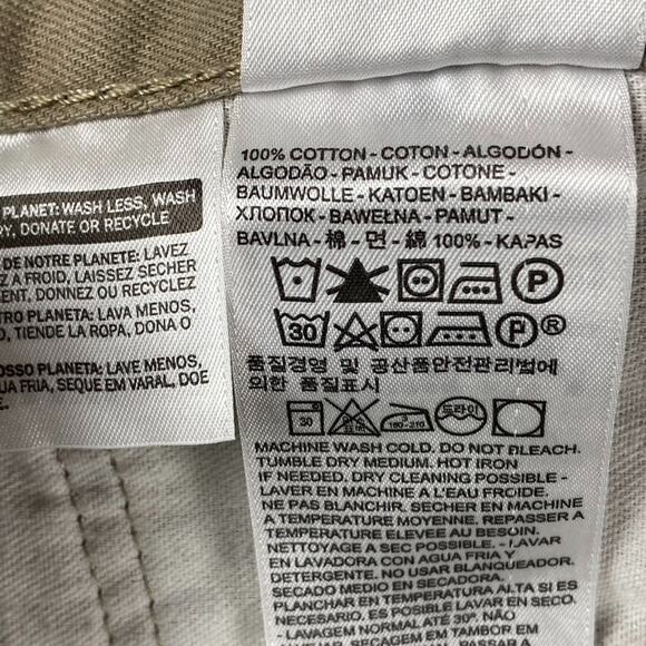 Levi's 505 Regular Straight Fit Jeans Men;s 36x30 Tan Streetwear - Picture 8 of 11